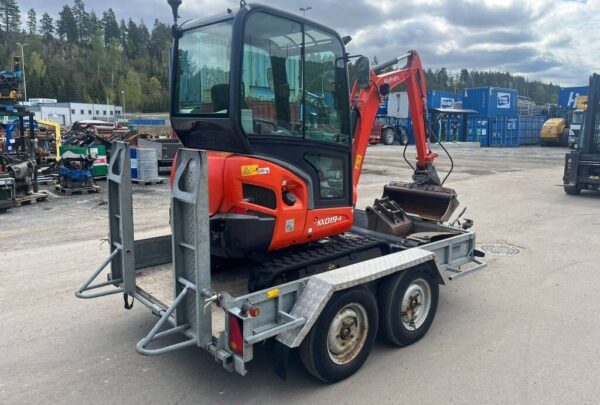 Mini-pelle Kubota KX 019-4   – Image 4